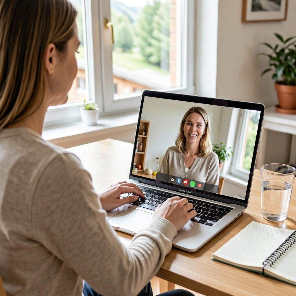 Online Beratungssituation